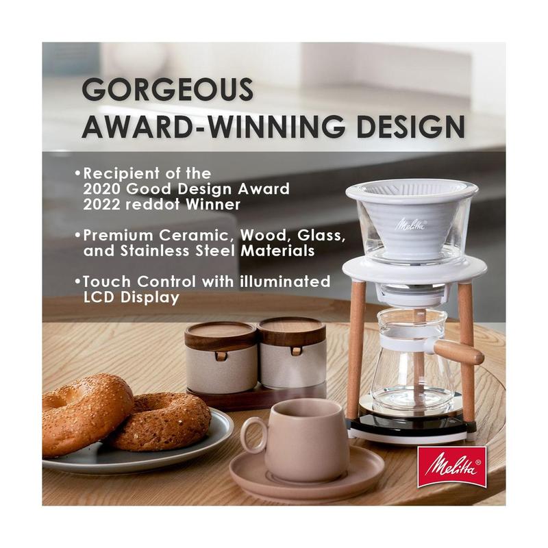 Melitta Senz V Smart Bluetooth Pour-Over Coffee System