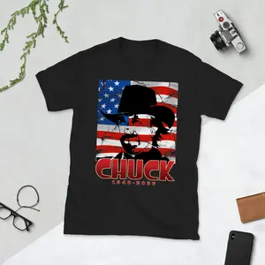 Chuck Norris T-Shirt, RIP1940-2026 Tribute Tee, S-5XL, Short Sleeve Shirt For Men, Women