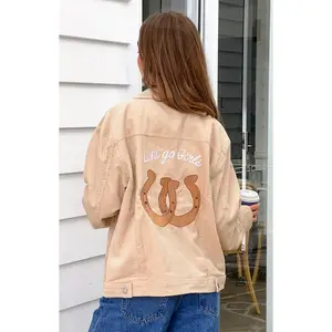 Hugo Cream Cord Western Jacket