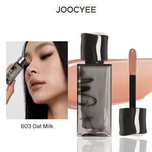 JOOCYEE 3D Glazed Lip Gloss - Hydrating Moisturizer Lip Plumper, High-Pigment Long-Lasting Cosmetic for Smooth Glowing Makeup Finish, Suitable for All Skin Types