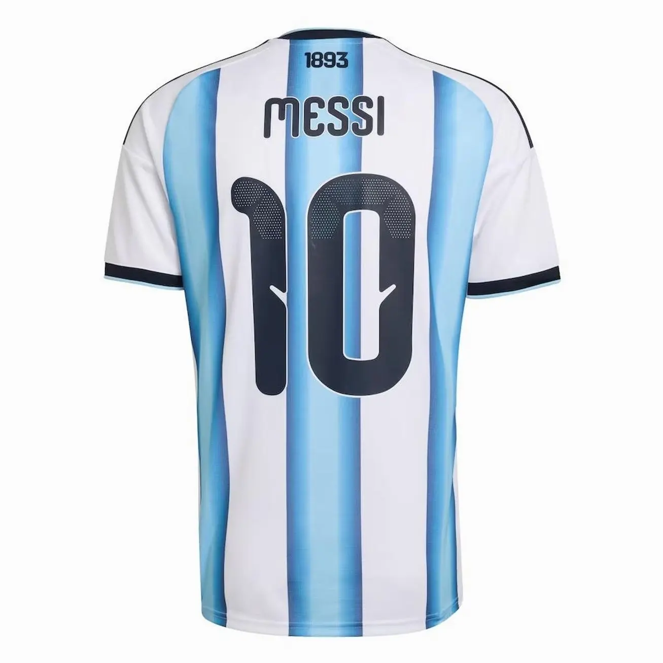 Unisex Soccer GOAT Messi Home Shirt 2026/27 Replica Jersey - White