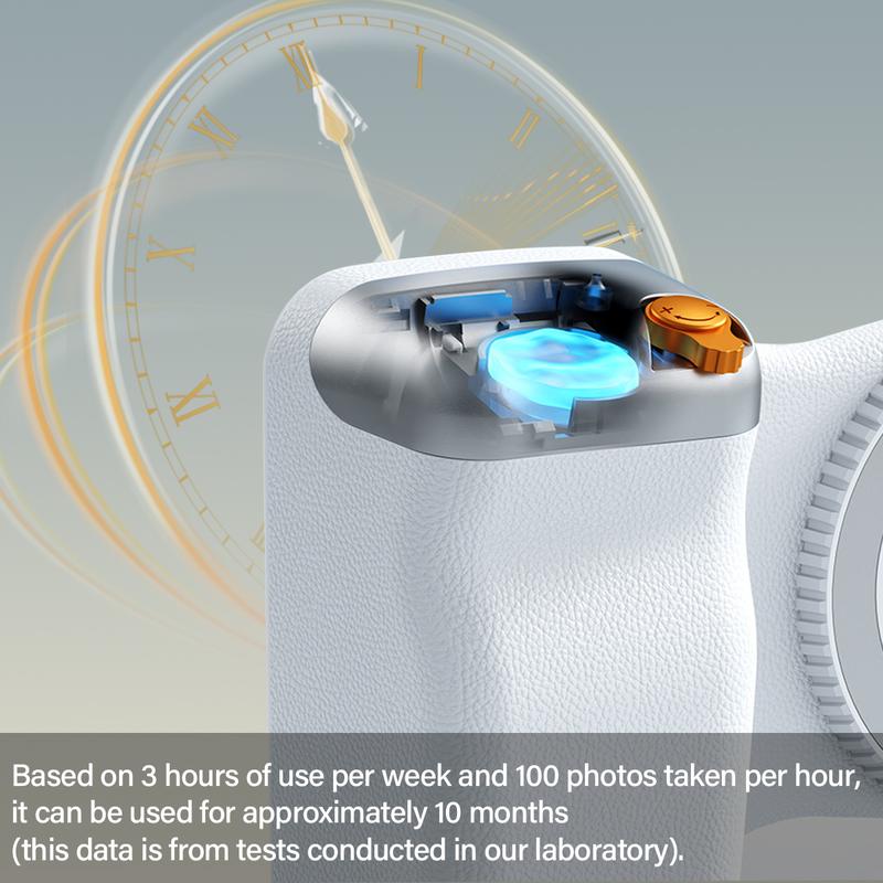 Magnetic Phone Camera Grip Compatible with Smartphone, Bluetooth Shutter & Zoom Control for Vlogging and Mobile Photography