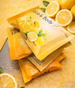 Byenbla n Lemon  face & Body  Soap { Pack of 3}  -Refreshing Clean Skin Bars.