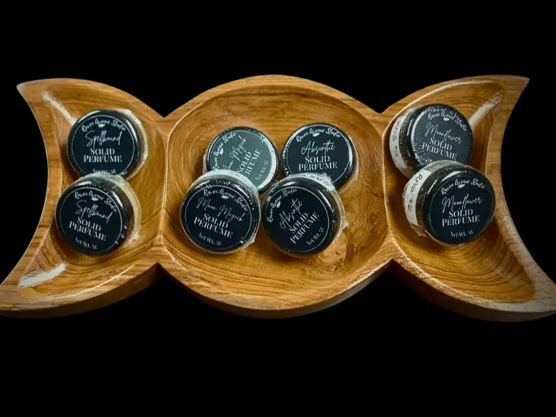 Solid Perfume - Pick Your Scent! 3 Simple Ingredients, Long Lasting Scent