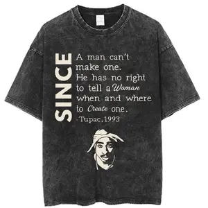 Vintage Retro Style 2Pac Since 1993 Graphic Unisex Tee, Vintage Rap Hip Hop Streetwear T-Shirt, Oversized Retro Style Top Wear