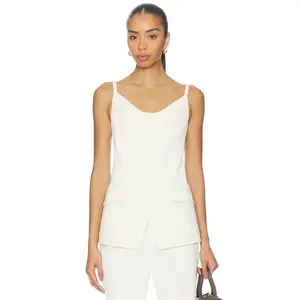 Elodie the Label Isolde Vest in Cream