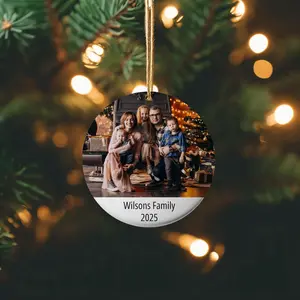 Custom Christmas Ornaments, Custom Photo Ornament, Family Christmas Ornament ,Couples Ornament, Christmas decor, Xmas ornaments, Ornaments