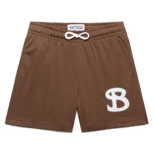 SOLID MOCHA YOUTH SHORTS