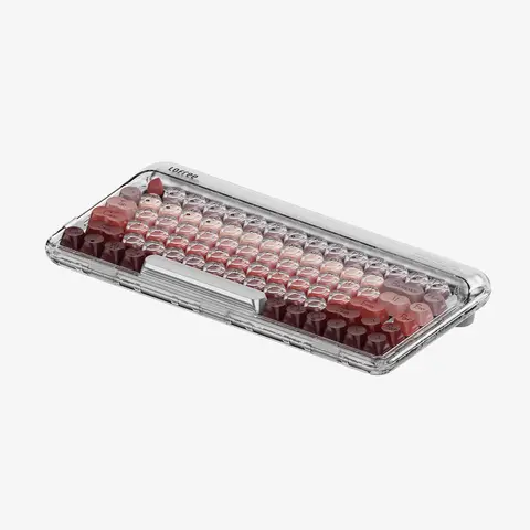 Lofree Lipstick Keys Wireless Mechanical Keyboard - Gasket Mount, Hot Swappable Switches, PBT Keycaps, Bluetooth 5.3, 7 Distinct Lighting Effects, 1000Hz Polling Rate, Multi OS, USB-C Charging, Office Use