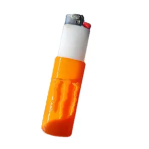 Monster Bic Lighter Case - Orange Protective Cover for Bic Lighters - Durable & Stylish Design