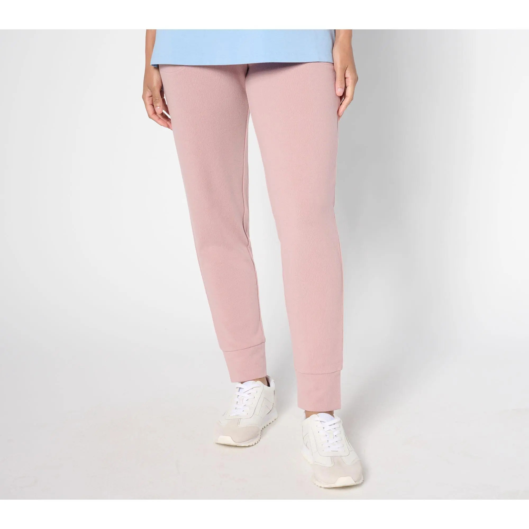 Denim & Co. Active Petite Heavenly Jersey Ankle Jogger Denim & Co. Active Petite Heavenly Jersey Ankle Jogger