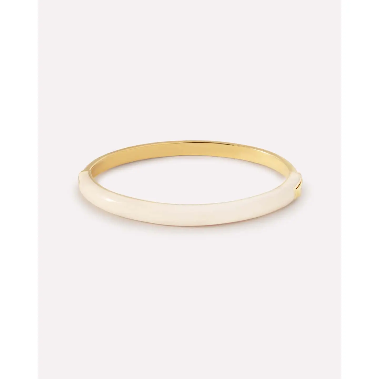 Gold Bangle Bracelet - Brynley White