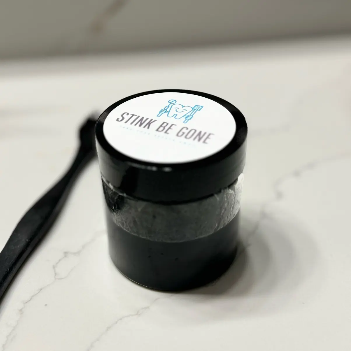 STINK BE GONE ACTIVATED CHARCOAL TOOTHPASTE Oral Organic Peppermint Coconut