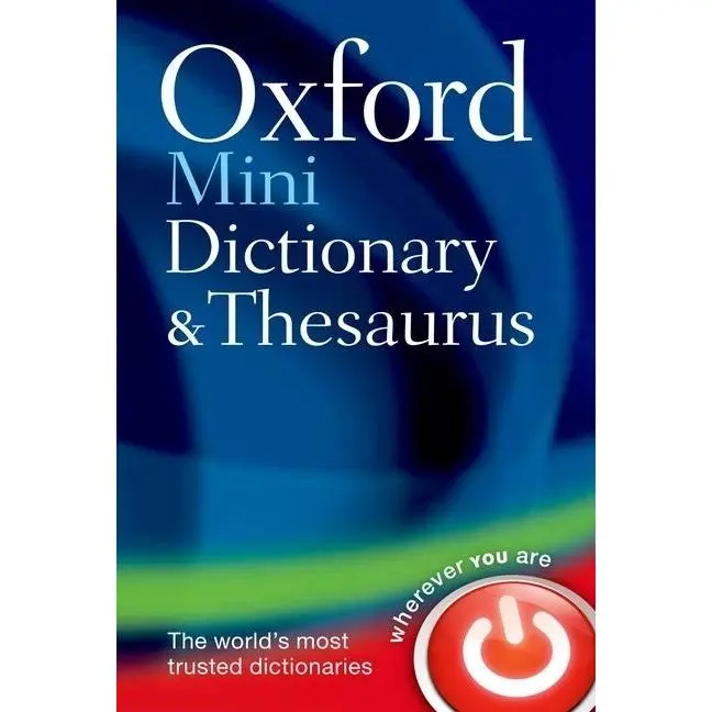 Oxford Mini Dictionary and Thesaurus by Oxford Languages (Paperback)