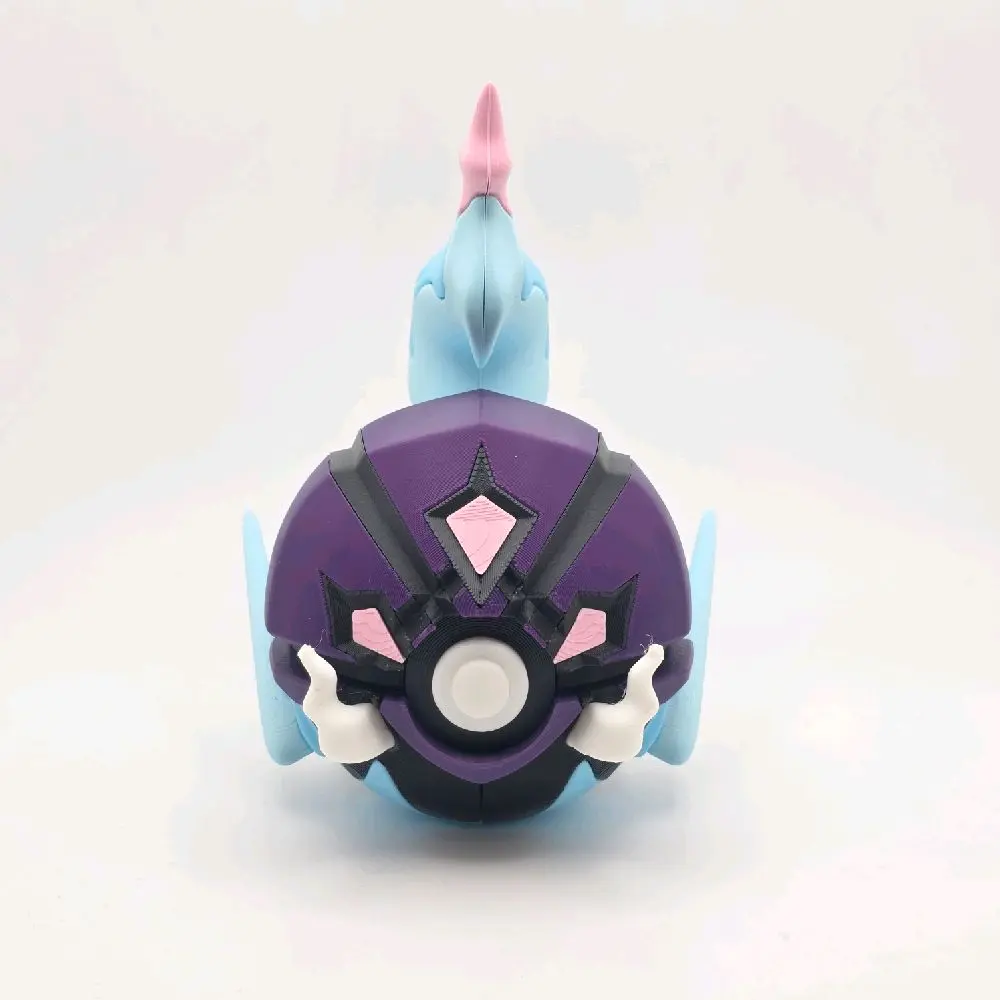 N3D Ceruledge Themed Pokeball - Unique Design for Collectors and Fans of Mimikyu