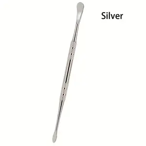 Silver Wax Carving Tool, Stainless Steel Double-Layer Sculpting Clay Tool for Wood, Wax, Jewelry, Clay, Pottery