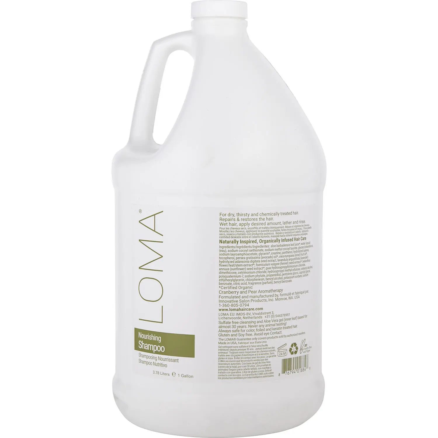 Loma By Loma Loma Nourishing Shampoo For Unisex Loma By Loma Loma Nourishing Shampoo For Unisex