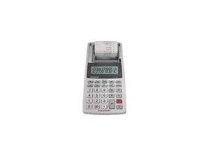 Sharp EL1611V Printing Calculator, Black/Red Print, 2 Line/Second
