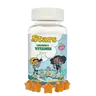Stars Kids Multivitamin Gummies with Omega 3, Vitamins for Kids with A, B, C, D, Plant Based Multi Vitamins for Children, Manganese, 60 Star-Shaped Multivitamin for Kids, Gluten-Free Gummy Vitamins