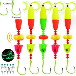 Catfish Rigs Santee Rig Catfish Float Rigs Circle Hooks8/0 Catfishing Tackle 5pcs fathersdaygifts