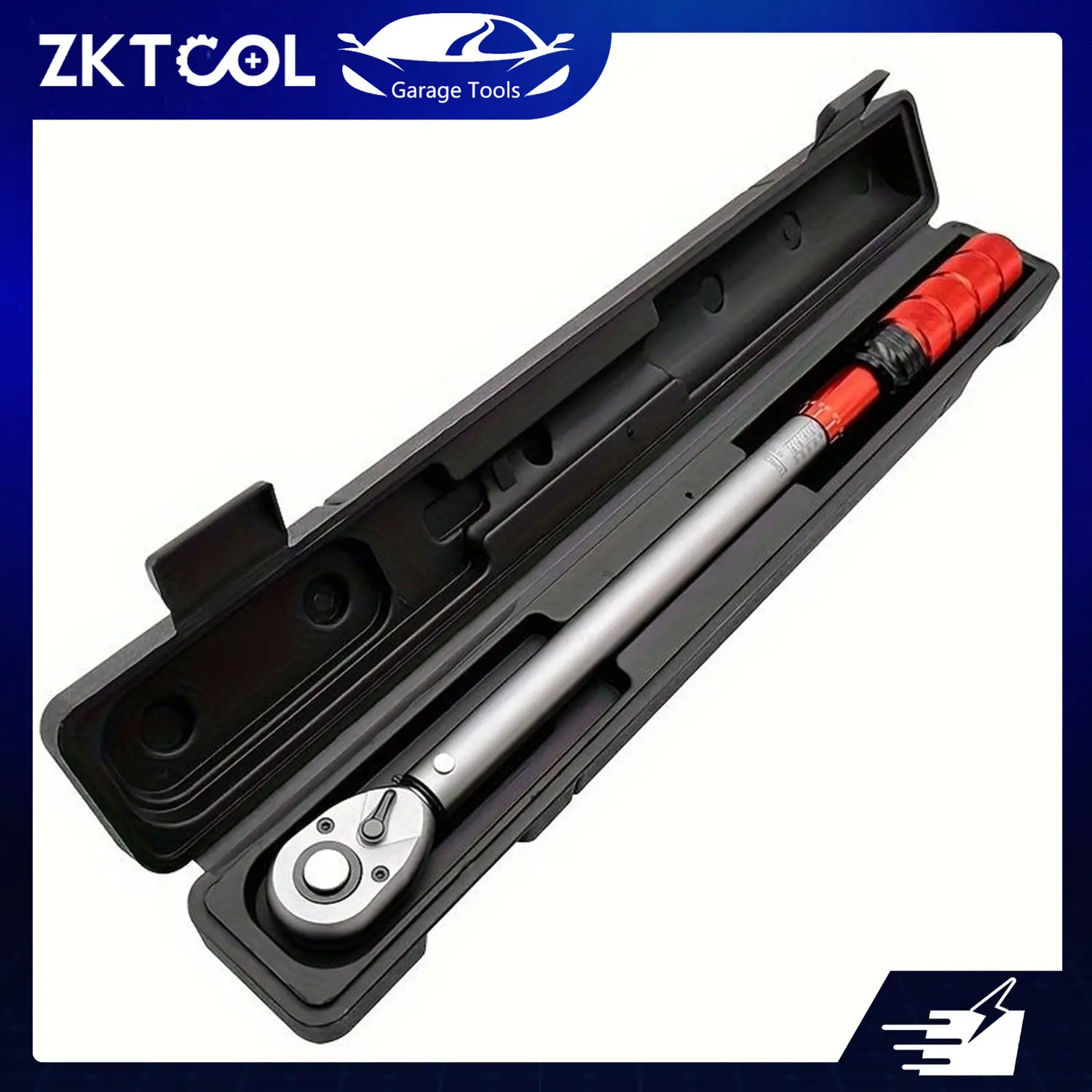 1/ 2 inch torque wrench, 40-220Nm torque range, bi-directional ratchet torque device, high precision torque wrench, suitable for repair or disassembly of cars, bicycles, motorcycles and other equipment