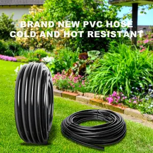 1/4 Inch Drip Irrigation Supply Pipe 3/8 Inch Tubing Blank Distribution Pipe Garden Watering Micro Sprinkler Line, for Garden Irrigation Sstems, for 4/7 mm Drip Irrigation Parts, and 8/11 mm Drip Irrigation Systems