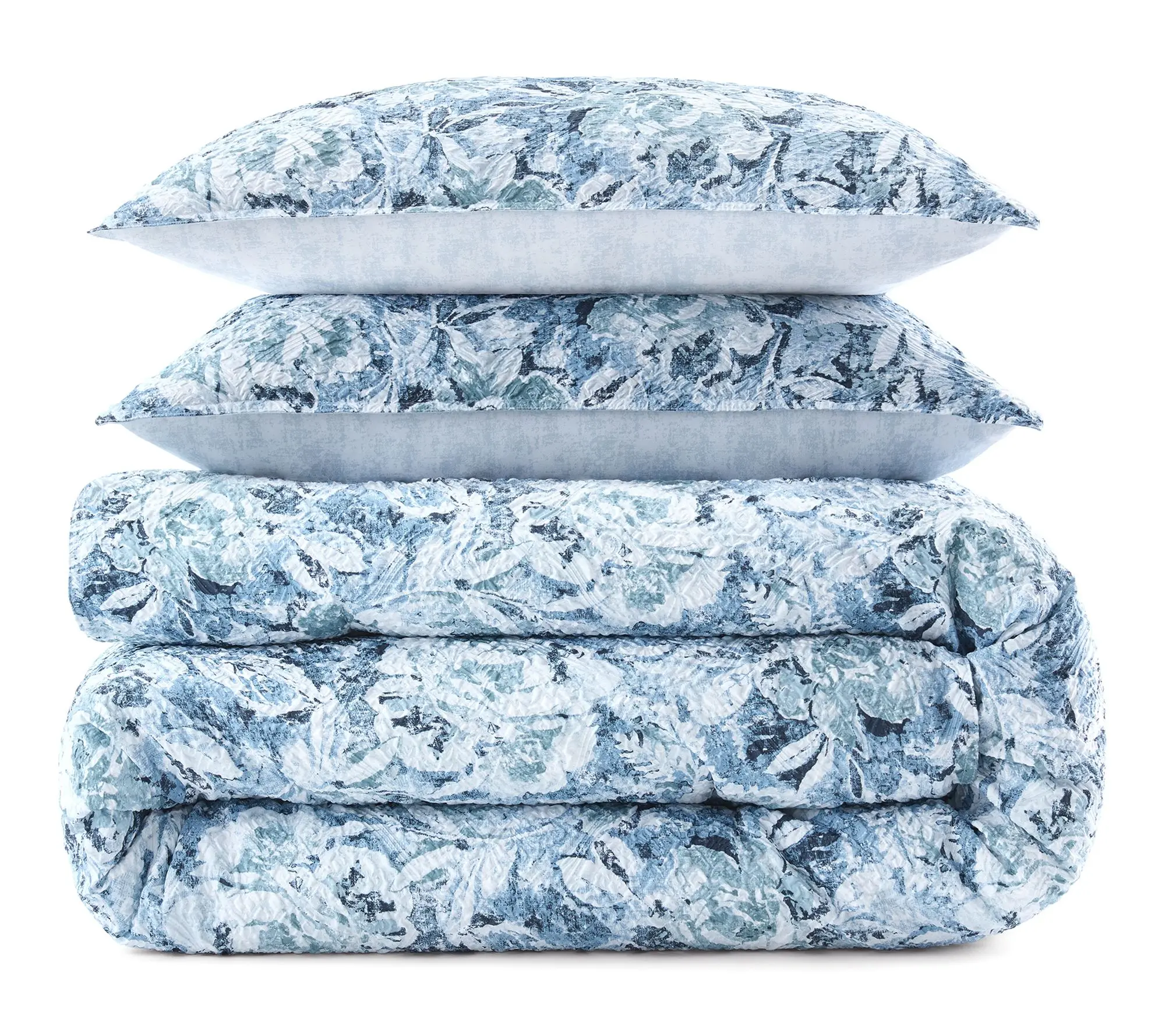 Waverly Hayden 3PC Microfiber Percale Comforter Set King Waverly Hayden 3PC Microfiber Percale Comforter Set King