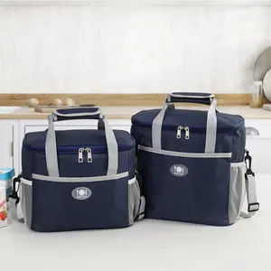 New High-Value Outdoor Picnic Bag Insulated Lunch Box Bag Portable Large Capacity Food Container, Durable & Stylish Design
