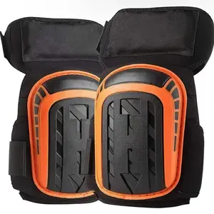 Professional Work Knee Pads with Thick Support, Ergonomic Fit for Carpentry Flooring Gardening and Repair Work, Durable and Reliable Design, Construction Gear