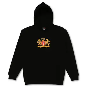 Crest Hoodie Black