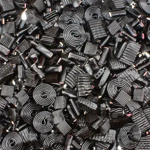 King of Sweets 1lb Licorice Candy Salad - Assorted Black Licorice Mix