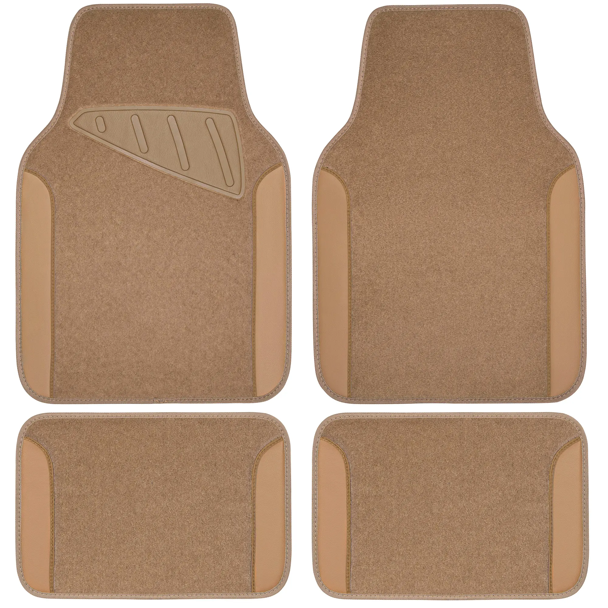 All Beige-Car Floor Mats