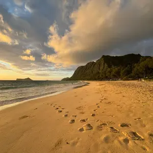Waimanalo Beach Park Canvas 24x36