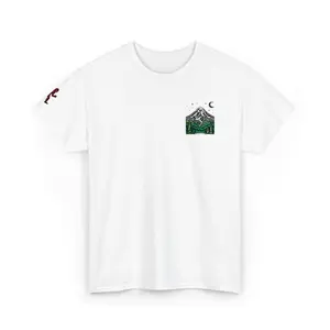 Mount Rainier T‑Shirt --Sasquatch detail Right Sleeve