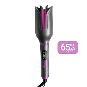 Automatic hair curling Iron,32mm comfort stick lazy curling tool,electric rotary large curling without damaging hair curler,100 Million Ionic care curl wand,4 temperature modes,women hair styling tool for home Multifunctional Styler