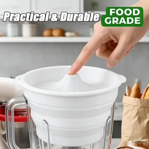 Blender Liner Insert (Bakers, This Fixes Flour Spills!) - Food-Grade Mixing Must-Have
