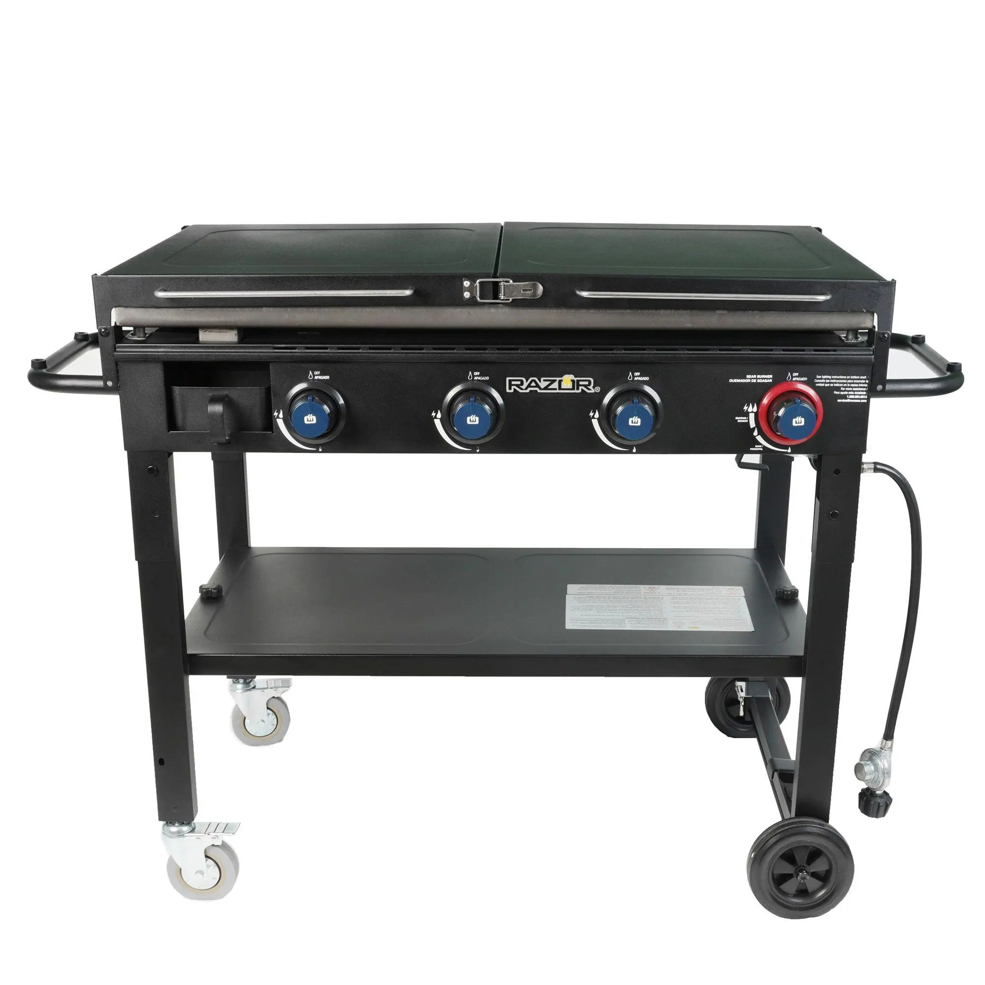 Razor Griddle GGC1643M 37 Inch Outdoor 4 Burner LP Griddle Grill Bbq Stainless Razor Griddle GGC1643M 37 Inch Outdoor 4 Burner LP Griddle Grill Bbq Stainless