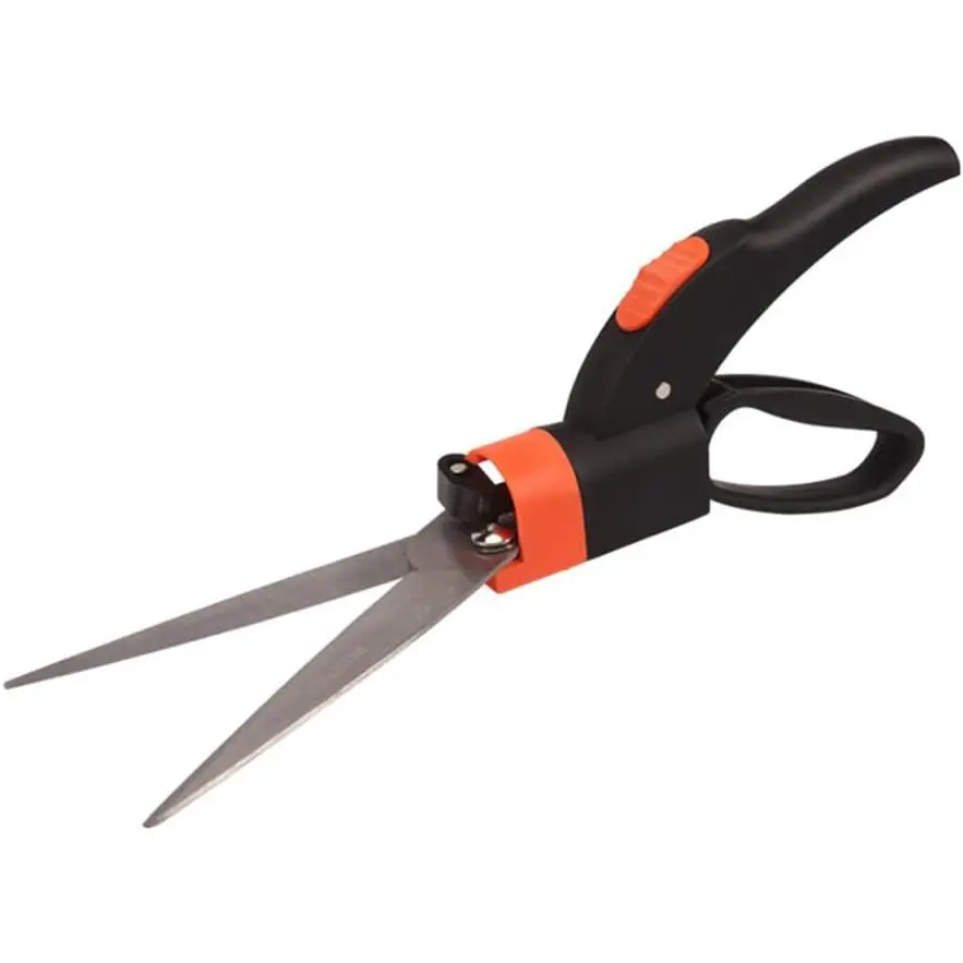 rotary lawn mower, 360-degree rotation - hardened stainless steel blade lawn mower professional manual lawn mower - garden lawn mower -Grass Trimming Shears for, Lawn Edges