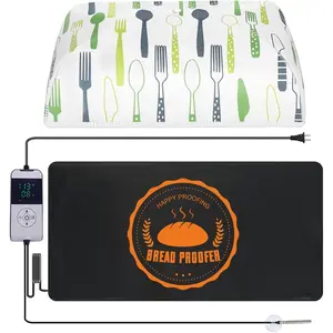Sourdough Warming Mat Bread Proofer Heating Pad with Temperature & Timer Control  Dough Proofing Mat Warmer for Bread Dough Proofing Yogurt Fermentation