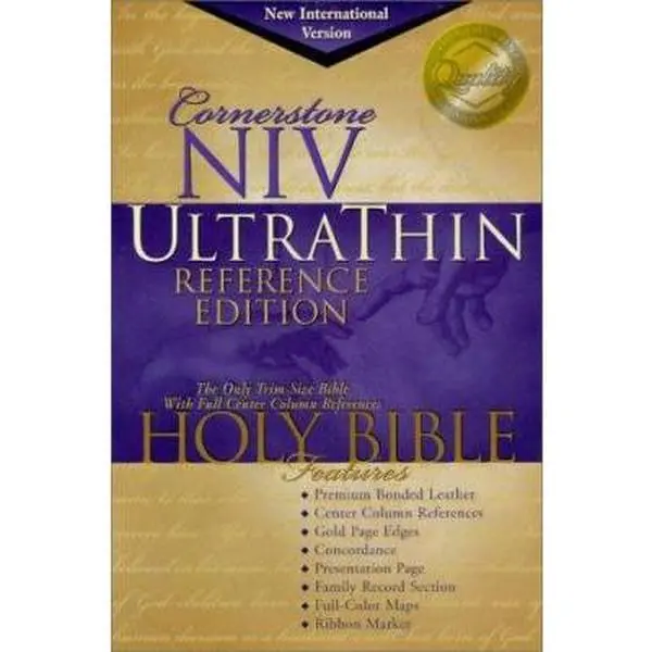 Cornerstone Ultrathin Reference Bible by Bible (Paperback) - Used