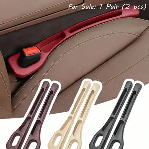 1 pair (2pcs) of car seat gap filler strips, leak-proof and drop-proof, gap filling and sealing strips, can be used for edge gap storage and organization, an essential car interior accessory, a must-have for women's storage and organization, travel.