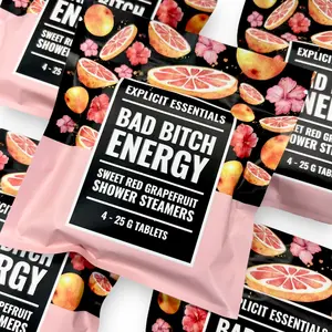 Bad Bitch Energy Shower Steamers, Soothing Fragrance Gift, Aroma Gift For Her