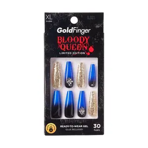Gold Finger Halloween Edition Bloody Queen Nails