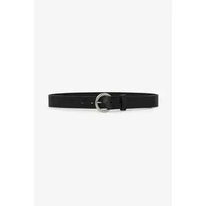 RSALBT03 - Unisex Round Buckle Leather Belt