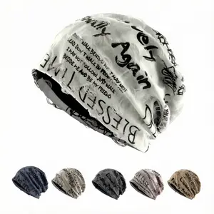 Hot Selling Unisex Slouchy Knit Beanie Hat Lightweight Comfortable Fashion Headwear for Spring Autumn Daily Outfit Street Style Summer Vibes