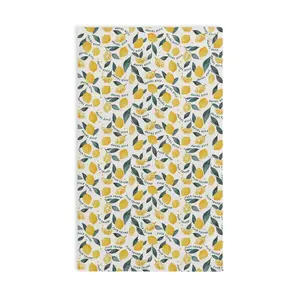 Subtle Lemon Hand Towel, Funny Political Home Decor, Lemon Kitchen or Bath Towel, Sarcastic Tea Towel, Liberal Gag Gift