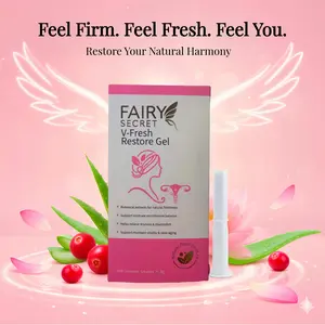 Fairy Secret V-Fresh Restore Gel for Women - Herbal Extracts, Hyaluronic Acid,, Odor Control, pH Balanced,Feminine Hygiene Daily Intimate Care- For Women's Comfort and Confidence