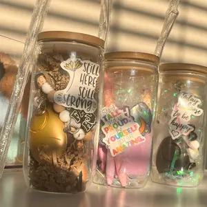 Keychain W/ glass or plastic cups