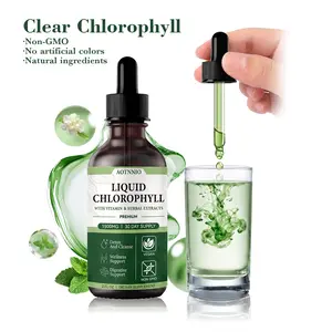 Liquid Chlorophyll Drops | 30 Day Supply | 1500mg Plant-Based Formula | Daily Wellness & Refreshing Routine