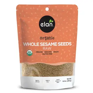 Elan Organic Sesame Seeds, NonGMO, Vegan, GlutenFree , 8.8 oz